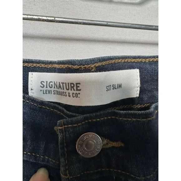 Levis Signature Men Sz 36 X30 Slim Super Flex Staple Normcore Essential Everyday - Picture 5 of 7